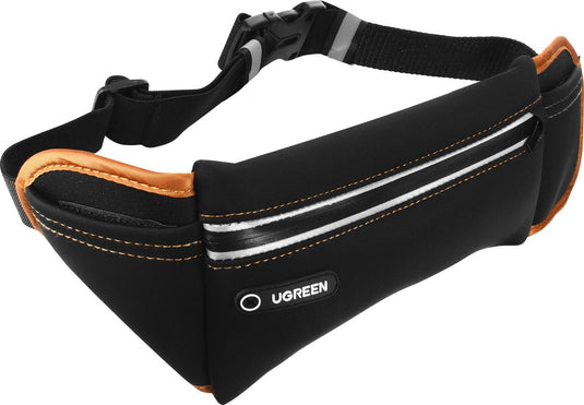 Ugreen outdoor running waist belt pack - zwart
