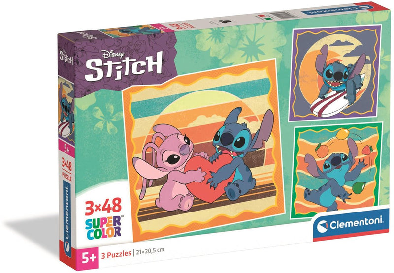 Laden Sie das Bild in Galerie -Viewer, Clementoni legpuzzel square stitch, 3x48st.
