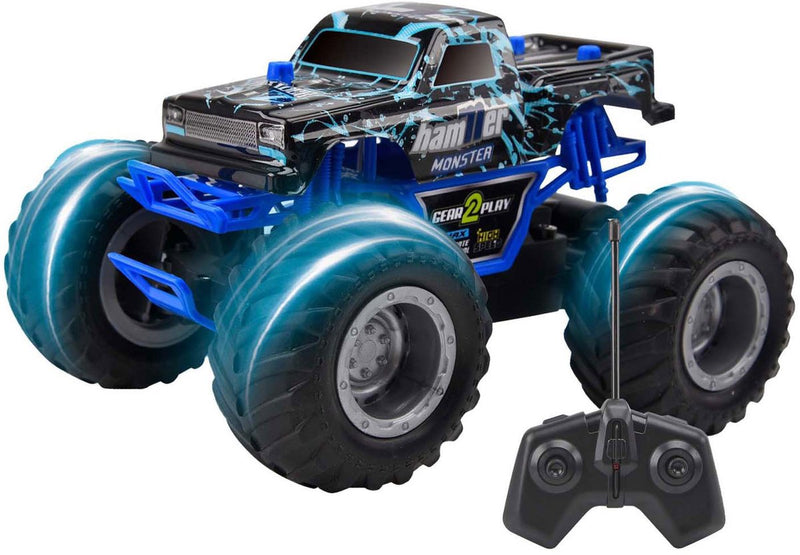 Afbeelding laden in galerijviewer, Gear2play rc monster hammer monstertruck 1:24 - big wheels
