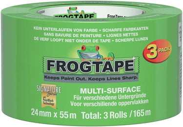 Kip frogtape multi surface 24mm - 3 stuks