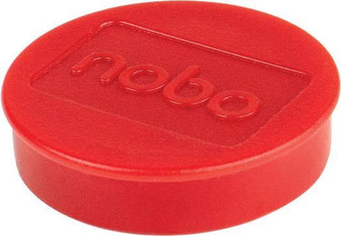 Nobo whiteboard-magneten 1915307 rood magnetisch