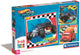 Clementoni legpuzzel super color vierkant hot wheels, 3x48st.