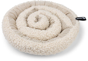 District 70 swirl – snuffelmat voor honden | stimuleert speurgedrag mentale activiteit - merengue - ø 34 cm
