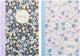 Kangaro schriften - b'log flowers - formaat a4 - met ruit 5mm - 2 stuks - an-123845-a
