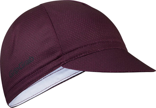 Gripgrab - lightweight zomer fietspet mesh cycling cap retro fietsmuts uv-bescherming helmmuts - donker rood - unisex - maat m l (57-63 cm)