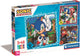 Clementoni legpuzzel super color vierkant sonic, 3x48st.
