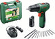 Bosch easydrill 1200 accuschroefboormachine - met dubbele schroefbit en koffer - met 2x 12 v accu en lader