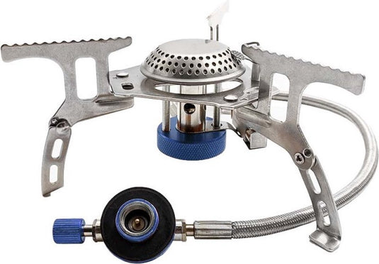 Specialist+ kampeer gasbrander, met elektrische ontsteking (piëzo) aansluting 7 16 - folding stove