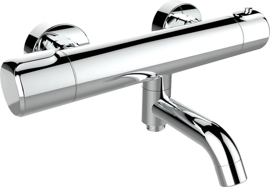 Plieger voda - badthermostaat - draaibare uitloop - hoh 15cm - chroom