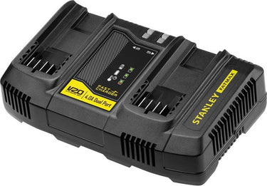 Stanley accessoires - 4 a oplader met 2 poorten, voor 18 v accu's sfmcb24-qw