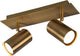Trio marley - spot - oud messing - excl. 2x gu10 3w