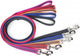 Julius k9 antislip lijn, 10m 14mm - met handvat - rood