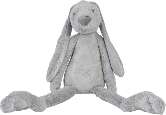 Happy horse konijn richie knuffel 92 cm - grijs - baby knuffel