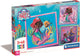 Clementoni - puzzel - 3x48 stukjes - disney ariel - puzzel voor kinderen - vanaf 5 jaar