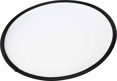 Creativ company nylon frisbee 25 cm wit 5 stuks
