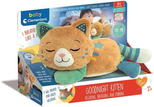 Clementoni baby spinnende knuffelkat