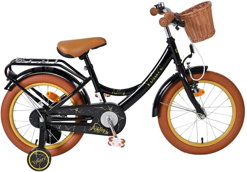 Afbeelding laden in galerijviewer, Volare ashley kinderfiets - meisjes - 16 inch - zwart
