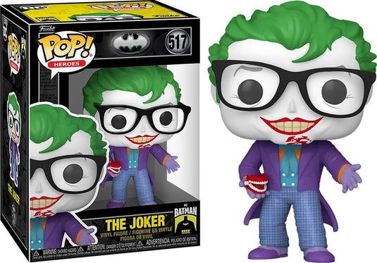 Funko pop heroes: batman 85th anniversary - joker with teeth pop
