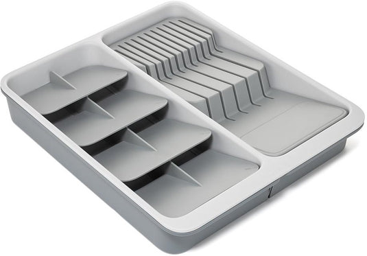 Joseph joseph drawerstore™ uitschuifbare meerlaagse bestelinzet met messenorganiser