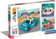 Clementoni legpuzzel super color vierkant hulpdiensten, 3x48st.