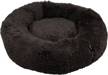 District 70 fuzz donut hondenmand - donker grijs - extra large ø 100 cm