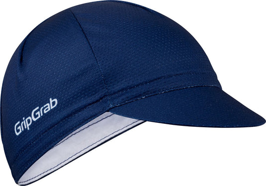 Gripgrab - lightweight zomer fietspet mesh cycling cap retro fietsmuts uv-bescherming helmmuts - navy blauw - unisex - maat m l (57-63 cm)