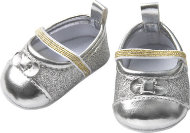 Heless poppenballerina's glitter - zilver, 30-34 cm