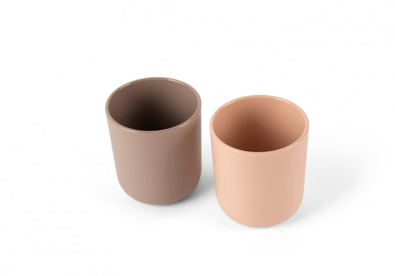 Chargez l'image dans la visionneuse de la galerie, Dantoy bekerset bioplastic mokka zand baby 2-delig milieuvriendelijk.
