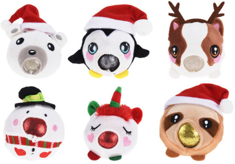 Afbeelding laden in galerijviewer, Koopman knijpfiguur kerst speelgoed - kerst knijpspeeltje voor kinderen.
