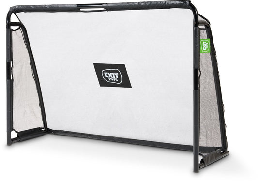 Exit toys exit maestro stalen voetbaldoel 180x120cm - voetbal goal - voor kinderen - tuin - zwart
