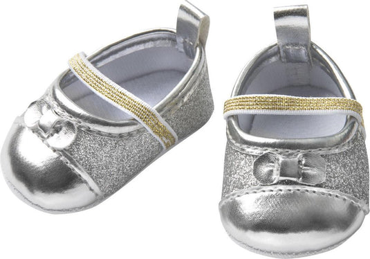 Heless poppenballerina's glitter - zilver, 30-34 cm