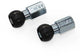 Burley ballz coho xc solide as wieladapter 10x1.0 mm zilver