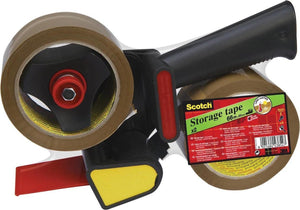 Scotch verpakkingstape-afroller h180 66 m zwart