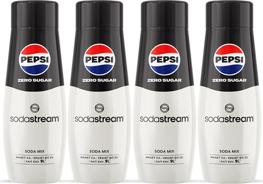 Sodastream pepsi cola zero siroop - 4 pack