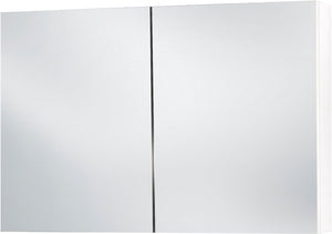 Differnz somero spiegelkast fsc 100 cm hoogglans wit