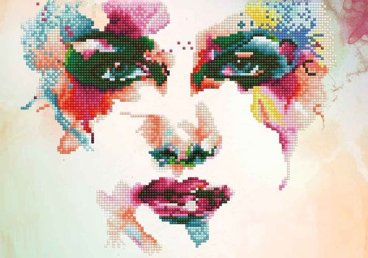 Diamond dotz® diamond dotz rainbow dream - diamond painting - 5.542 dotz - 41x27 cm