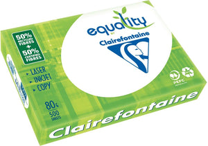 Clairefontaine recycled papier equality 80g m2 a4 160cie