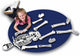 Learning resources vloerpuzzel skelet (afmeting: 1,22 m) - 3+