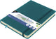 Kangaro schetsboek - a5 - dark turquoise - met elastiek en lint - k-861294