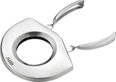 Gefu sciso eierknipper – eierdopper voor gekookte en rauwe eieren – rvs eieropener – geschikt voor alle eiermaten