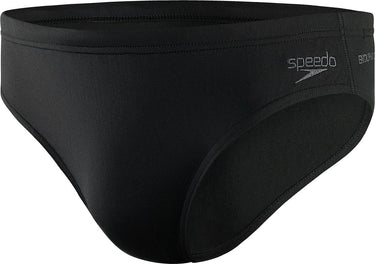Speedo eco+ brief 7 cm heren - zwembroek heren - chloorbestendige zwemslip heren - strakke sportzwembroek met trekkoord - zwart - l
