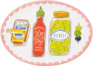 Blond amsterdam every day: bord 27 cm food icons