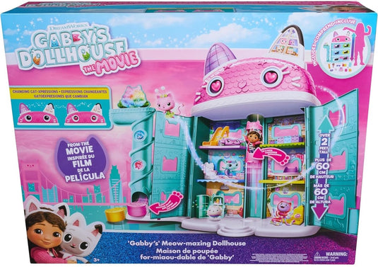 Gabby's poppenhuis gabby’s poppenhuis de film – poppenhuis - + 60cm hoog - vanaf 3 jaar - met speelfiguur accessoires