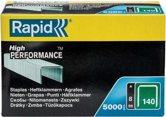 Rapid nr. 140 vlakdraadnieten 8 mm - 5000 nietjes