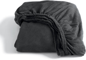 Cinderella - hoeslaken - tot 25 cm matrashoogte - double jersey - 70x200 - antraciet