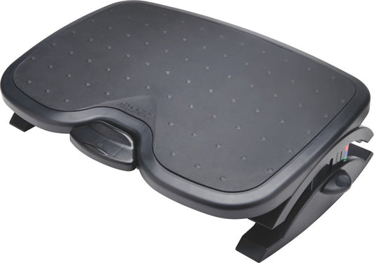 Kensington solemate plus ergonomische voetensteun - in hoogte verstelbaar - zwart