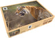 Bekking blitz - puzzel - 1.000 stukjes - kunst - fotokunst - dieren - bengaalse tijger, jeff goldberg, wereld natuurfonds