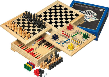 Philos houten spellen verzameling reisversie