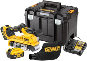 Dewalt dcw220p2 accu bandschuurmachine | 18v | 5.0ah | li-ion in t-stak - dcw220p2-qw