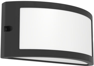 Eglo poggiarello wandlamp buiten - e14 - 22 cm - zwart